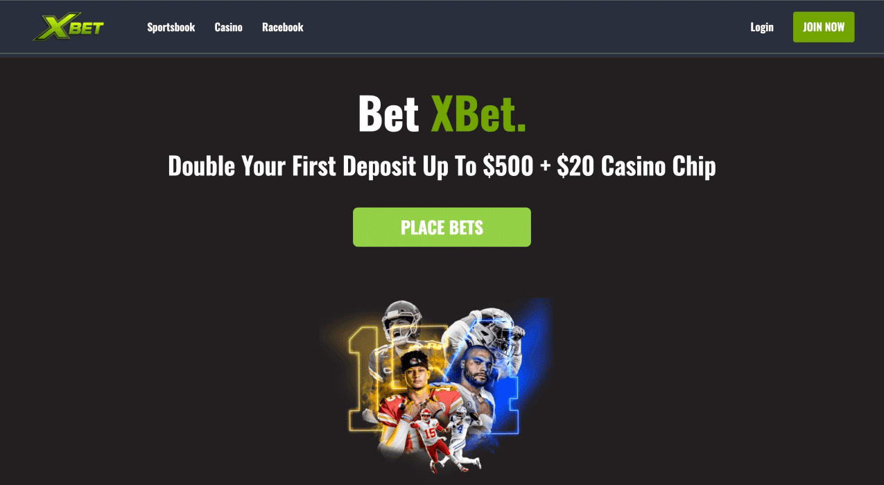 XBet homepage