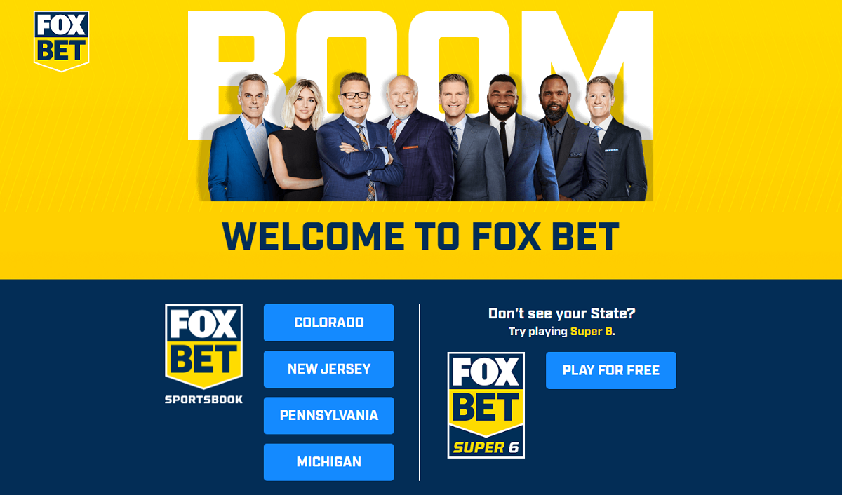 FoxBet Homepage